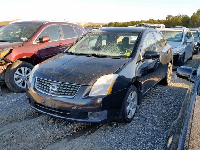 3N1AB61E77L608500 - 2007 NISSAN SENTRA 2.0 BLACK photo 2