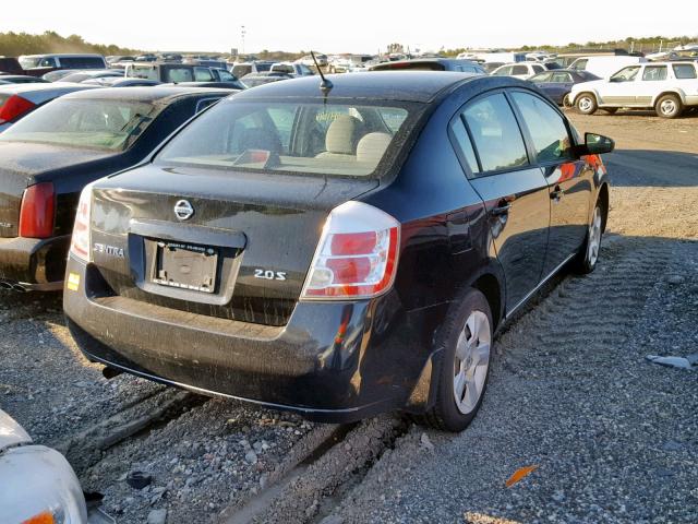 3N1AB61E77L608500 - 2007 NISSAN SENTRA 2.0 BLACK photo 4