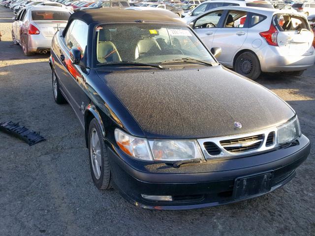 YS3DF78K737013749 - 2003 SAAB 9-3 SE BLACK photo 1