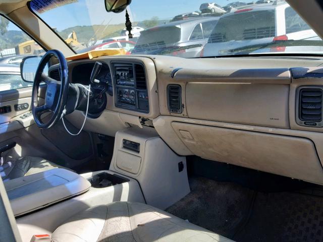 1GKEK13T81J240117 - 2001 GMC YUKON WHITE photo 5