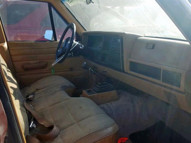 1JTMW6417JT164110 - 1988 JEEP COMANCHE BROWN photo 5