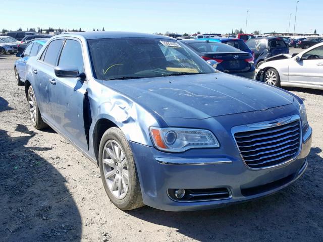 2C3CA5CG8BH546760 - 2011 CHRYSLER 300 LIMITE BLUE photo 1