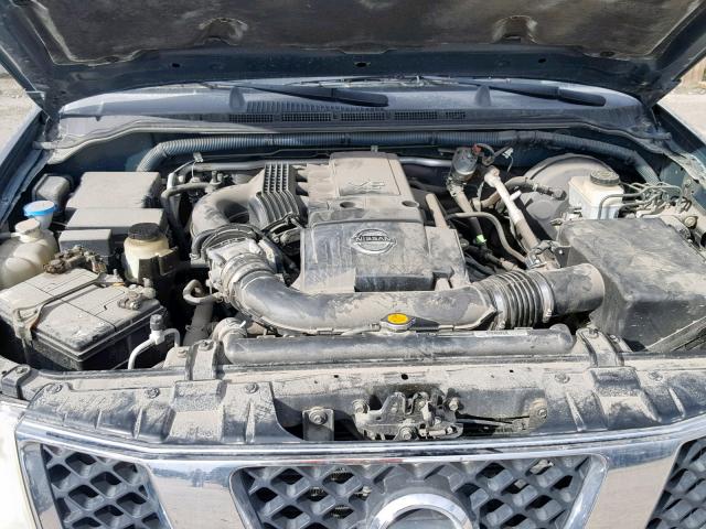 5N1AR18U45C740773 - 2005 NISSAN PATHFINDER BLUE photo 7