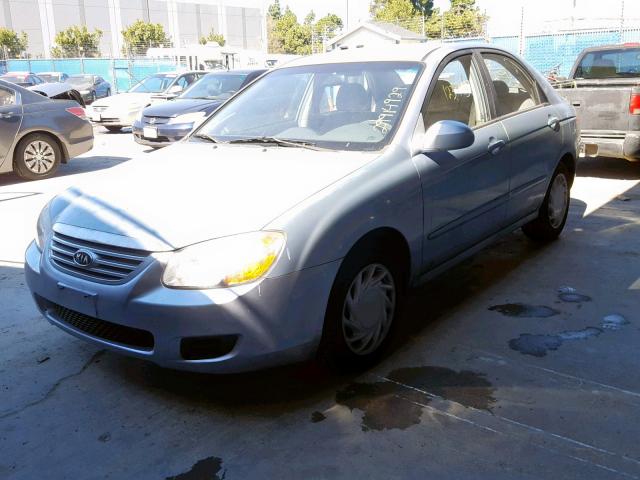 KNAFE122375397360 - 2007 KIA SPECTRA EX SILVER photo 2