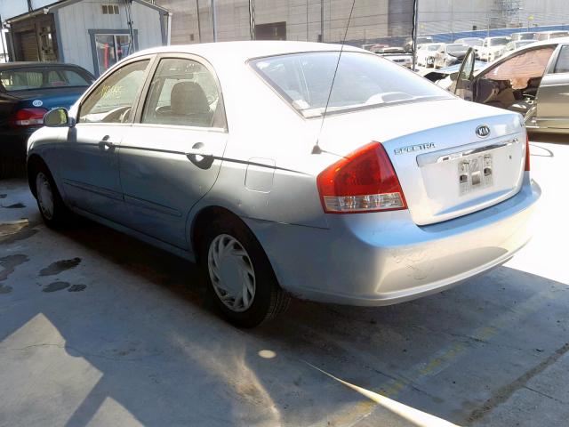 KNAFE122375397360 - 2007 KIA SPECTRA EX SILVER photo 3