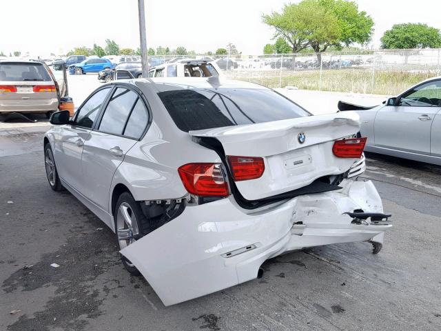 WBA3C1G52DNR45355 - 2013 BMW 328 I SULE WHITE photo 3