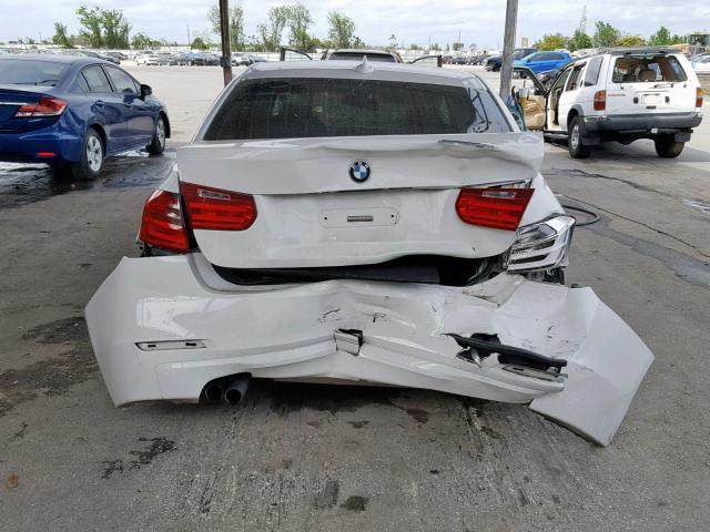 WBA3C1G52DNR45355 - 2013 BMW 328 I SULE WHITE photo 9