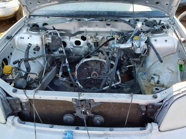 4S3BH635826310702 - 2002 SUBARU LEGACY L GRAY photo 7