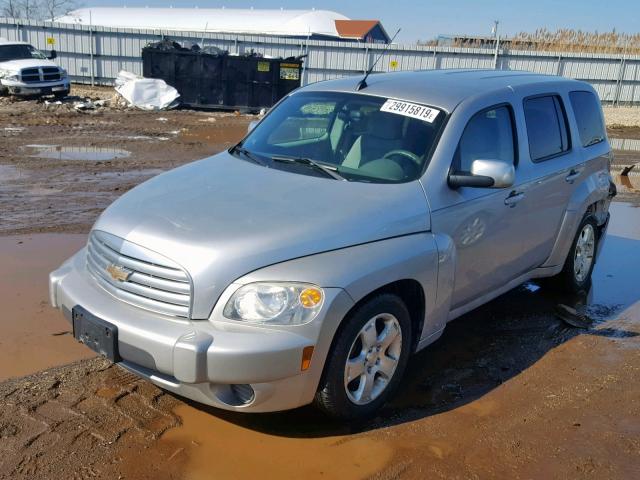 3GNDA23D87S602258 - 2007 CHEVROLET HHR LT SILVER photo 2