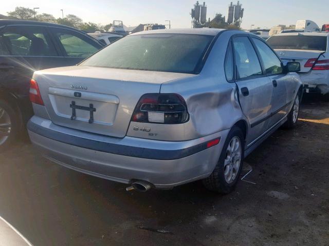 YV1VS29511F772087 - 2001 VOLVO S40 1.9T GRAY photo 4