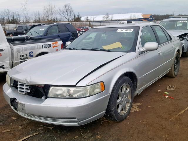 1G6KS54YX1U282967 - 2001 CADILLAC SEVILLE SL SILVER photo 2