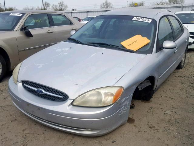 1FAFP55U01A274878 - 2001 FORD TAURUS SES SILVER photo 2