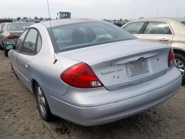 1FAFP55U01A274878 - 2001 FORD TAURUS SES SILVER photo 3