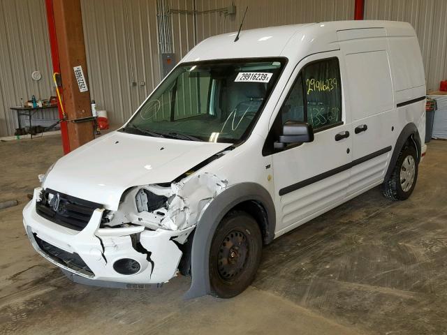 NM0LS7DN8DT160599 - 2013 FORD TRANSIT CO WHITE photo 2