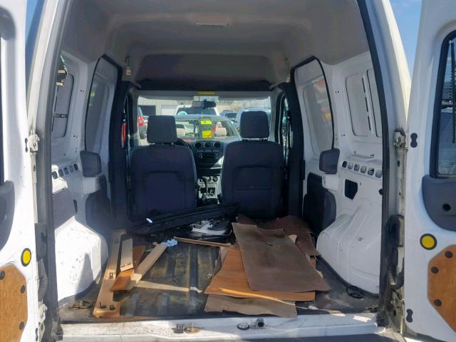 NM0LS7DN8DT160599 - 2013 FORD TRANSIT CO WHITE photo 9