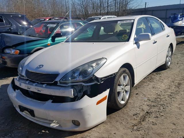 JTHBA30G965175653 - 2006 LEXUS ES 330 WHITE photo 2