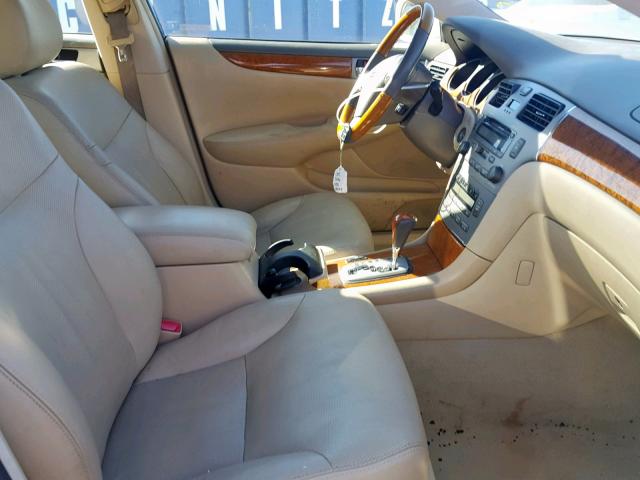 JTHBA30G965175653 - 2006 LEXUS ES 330 WHITE photo 5