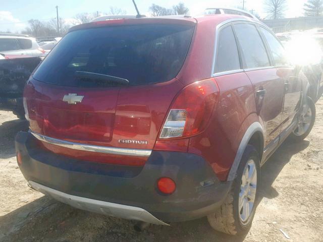 3GNAL2EK9FS522149 - 2015 CHEVROLET CAPTIVA LS 红色 照片 4