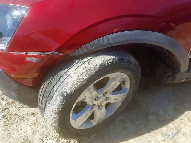 3GNAL2EK9FS522149 - 2015 CHEVROLET CAPTIVA LS 红色 照片 9