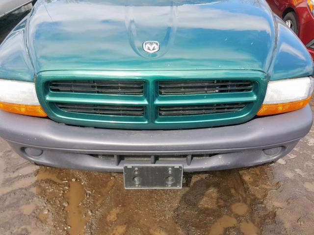 1D4HS38Z53F598530 - 2003 DODGE DURANGO SP GREEN photo 9