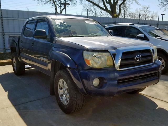 3TMJU62N08M065475 - 2008 TOYOTA TACOMA DOU BLUE photo 1