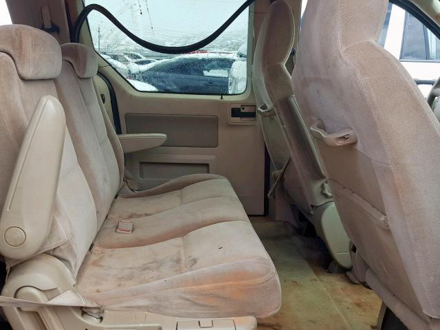 2FMZA57695BA77320 - 2005 FORD FREESTAR S RED photo 6