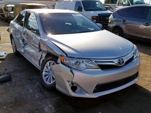 4T4BF1FK9ER422808 - 2014 TOYOTA CAMRY L SILVER photo 1