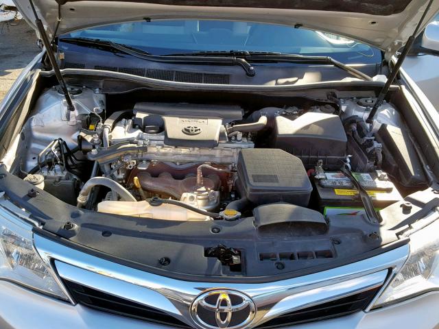 4T4BF1FK9ER422808 - 2014 TOYOTA CAMRY L SILVER photo 7