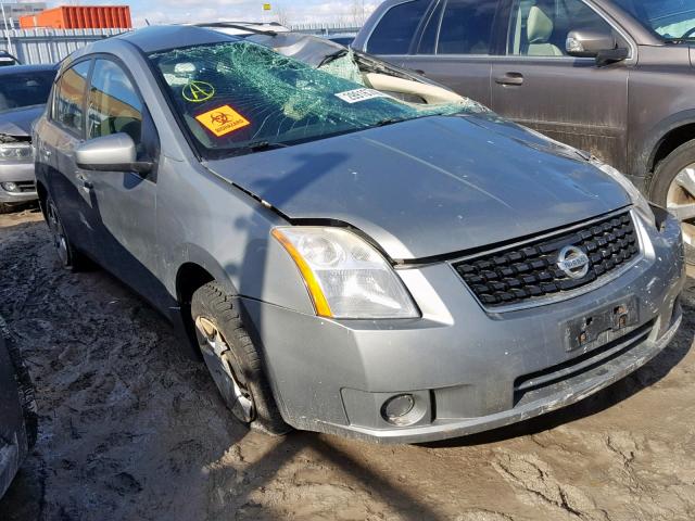 3N1AB61E58L624406 - 2008 NISSAN SENTRA 2.0 GRAY photo 1