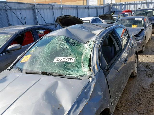 3N1AB61E58L624406 - 2008 NISSAN SENTRA 2.0 GRAY photo 9