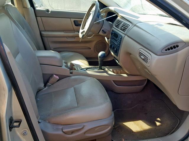 1FAFP55274A191774 - 2004 FORD TAURUS SES BEIGE photo 5