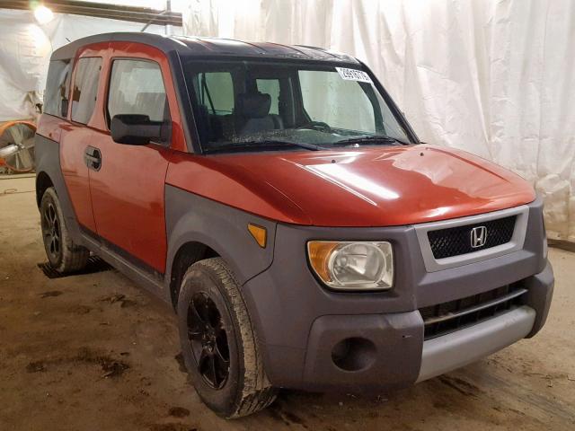 5J6YH28563L009595 - 2003 HONDA ELEMENT EX ORANGE photo 1