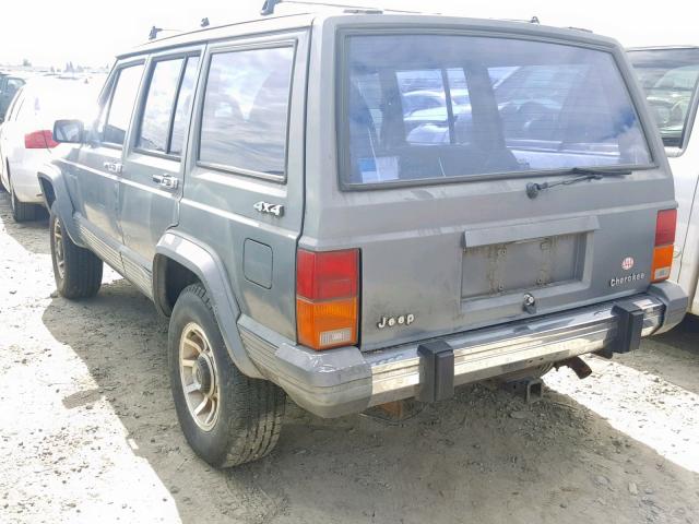 1JCMR7842JT140430 - 1988 JEEP CHEROKEE L GRAY photo 3