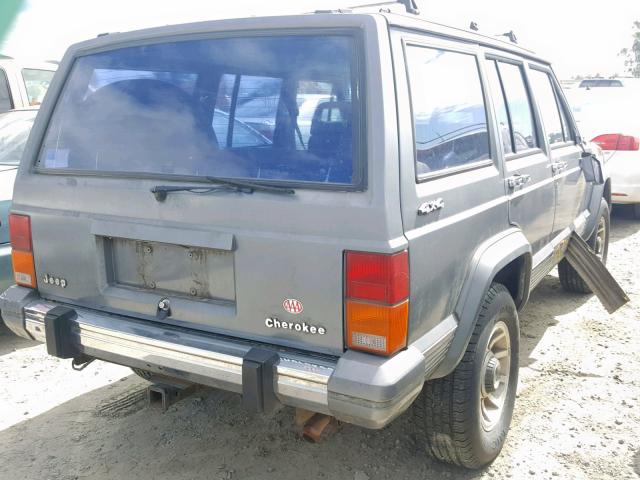 1JCMR7842JT140430 - 1988 JEEP CHEROKEE L GRAY photo 4