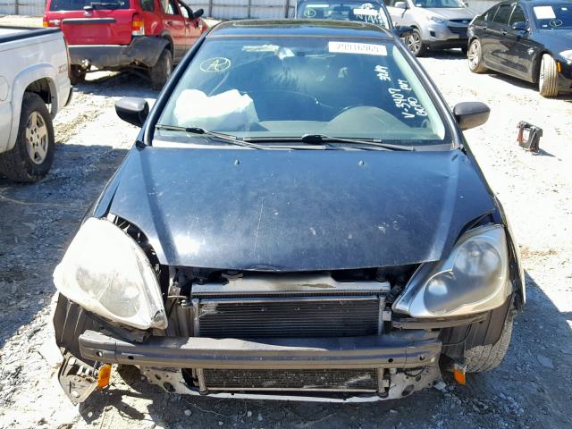 SHHEP33514U503407 - 2004 HONDA CIVIC SI BLACK photo 9