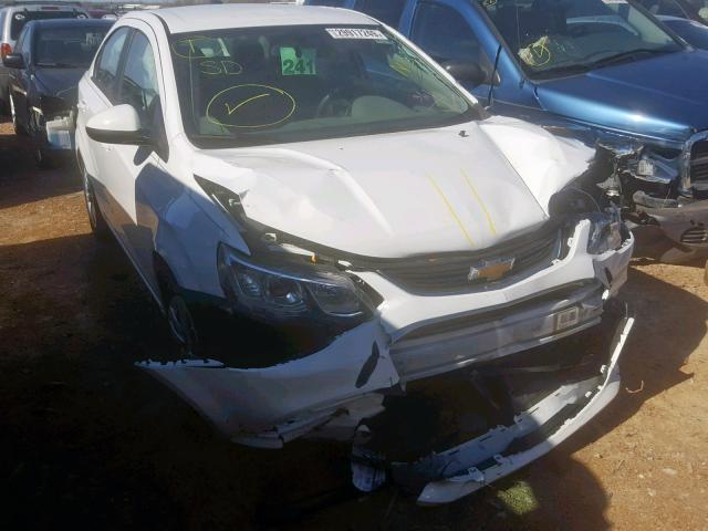 1G1JB5SH9H4175620 - 2017 CHEVROLET SONIC LS 白色 照片 1