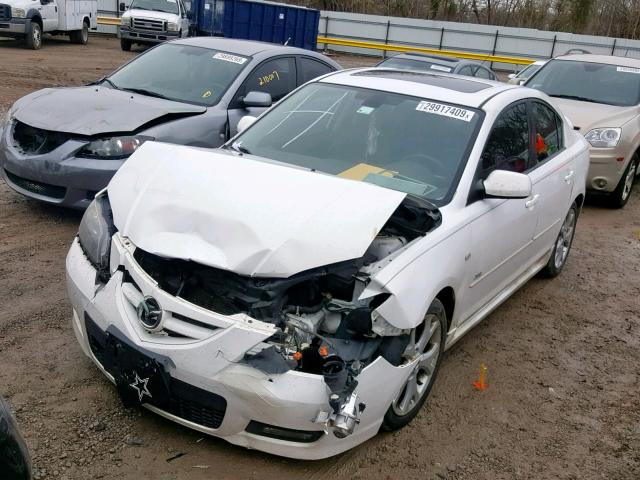 JM1BK323871670394 - 2007 MAZDA 3 S WHITE photo 2