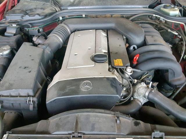 WDBFA63E0SF110949 - 1995 MERCEDES-BENZ SL 320 RED photo 7