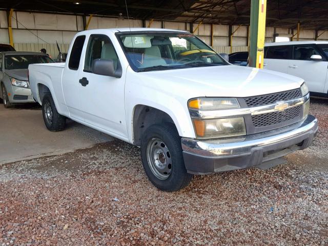 1GCCS198368230101 - 2006 CHEVROLET COLORADO WHITE photo 1