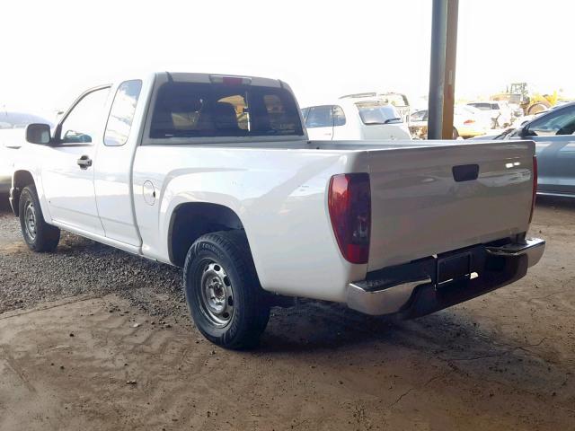 1GCCS198368230101 - 2006 CHEVROLET COLORADO WHITE photo 3