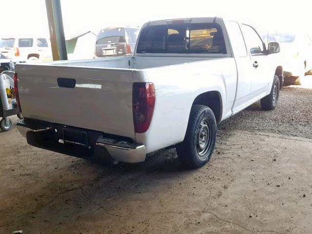 1GCCS198368230101 - 2006 CHEVROLET COLORADO WHITE photo 4