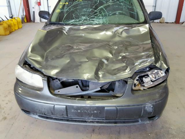 1G1ND52F85M127872 - 2005 CHEVROLET CLASSIC GRAY photo 7