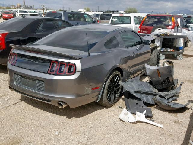 1ZVBP8CF4E5225693 - 2014 FORD MUSTANG GT CHARCOAL photo 4
