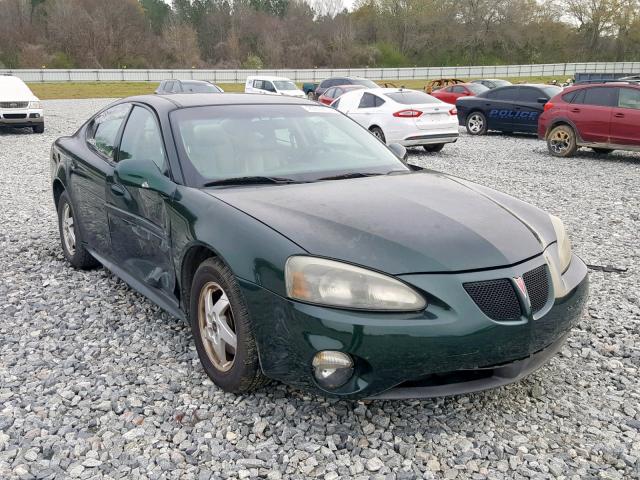 2G2WS522241290935 - 2004 PONTIAC GRAND PRIX GREEN photo 1
