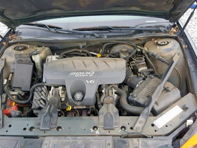 2G2WS522241290935 - 2004 PONTIAC GRAND PRIX GREEN photo 7