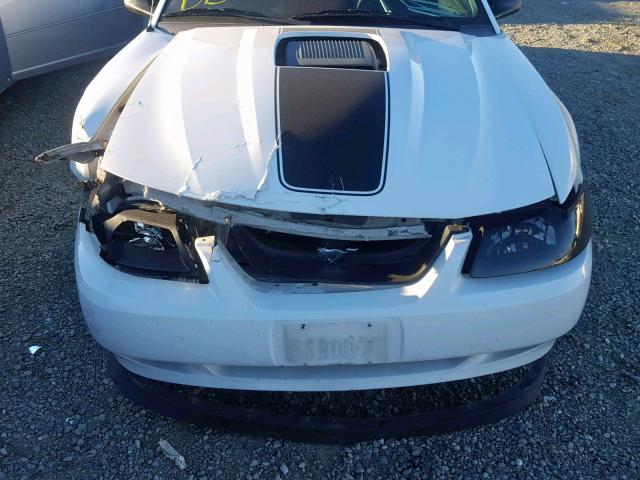 1FAFP42R33F437331 - 2003 FORD MUSTANG MA WHITE photo 7