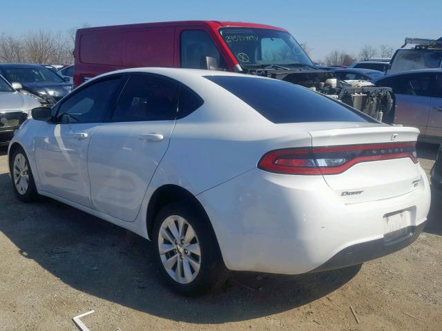 1C3CDFDH9FD374908 - 2015 DODGE DART SE AE WHITE photo 3