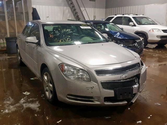 1G1ZH57B98F177975 - 2008 CHEVROLET MALIBU 1LT 银色 照片 1