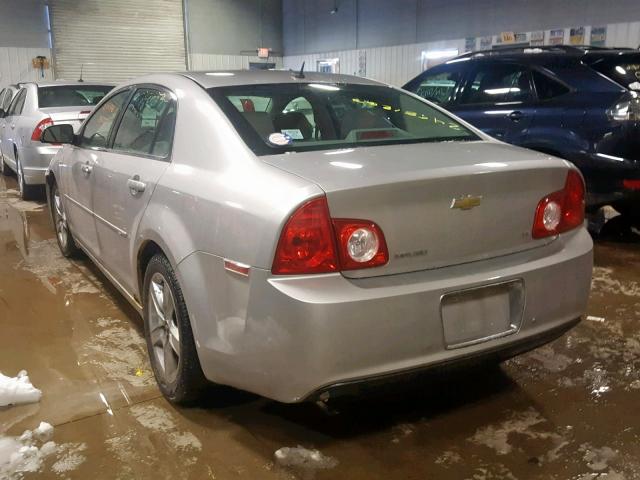 1G1ZH57B98F177975 - 2008 CHEVROLET MALIBU 1LT 银色 照片 3