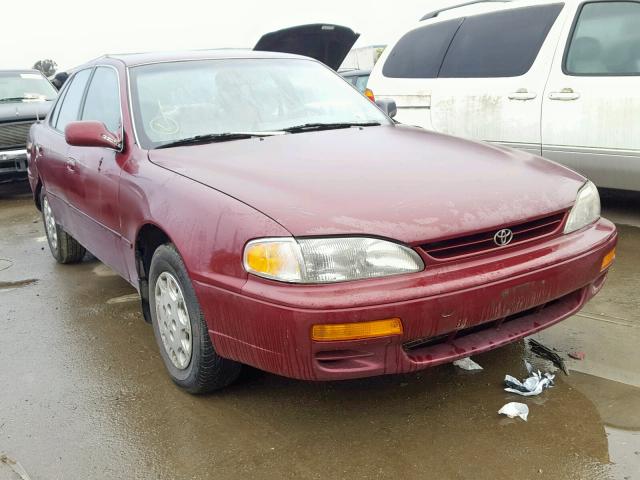 4T1BG12K7TU731204 - 1996 TOYOTA CAMRY DX MAROON photo 1